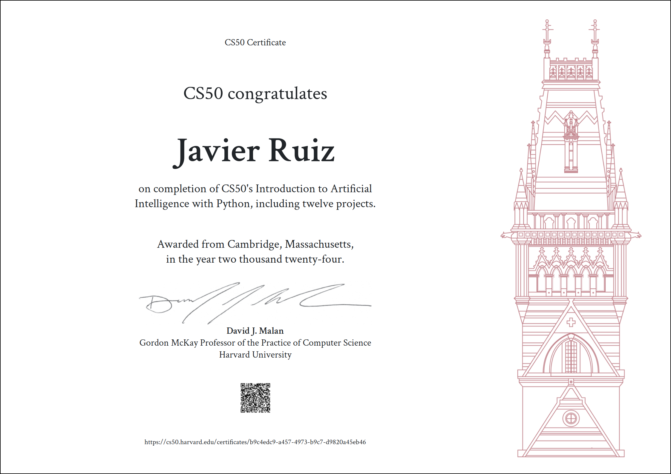 Certificado